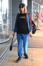 PARIS HILTON Arrives at JFK Airport in New York 06/22/2021