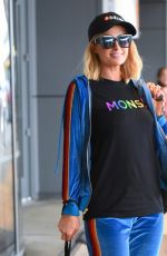 PARIS HILTON Arrives at JFK Airport in New York 06/22/2021