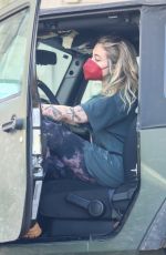 PARIS JACKSON Leaves a Hair Salon in Los Angeles 06/22/2021
