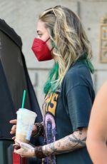 PARIS JACKSON Leaves a Hair Salon in Los Angeles 06/22/2021