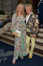 PENNY LANCASTER and Rod Stewart Celebrates Their Wedding Anniversary in London 06/16/2021