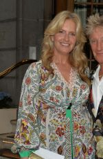 PENNY LANCASTER and Rod Stewart Celebrates Their Wedding Anniversary in London 06/16/2021