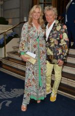 PENNY LANCASTER and Rod Stewart Celebrates Their Wedding Anniversary in London 06/16/2021