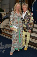 PENNY LANCASTER and Rod Stewart Celebrates Their Wedding Anniversary in London 06/16/2021