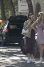 PHOEBE DYNEVOR Out with a Friend in London 05/30/2021