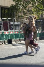 PHOEBE DYNEVOR Out with a Friend in London 05/30/2021