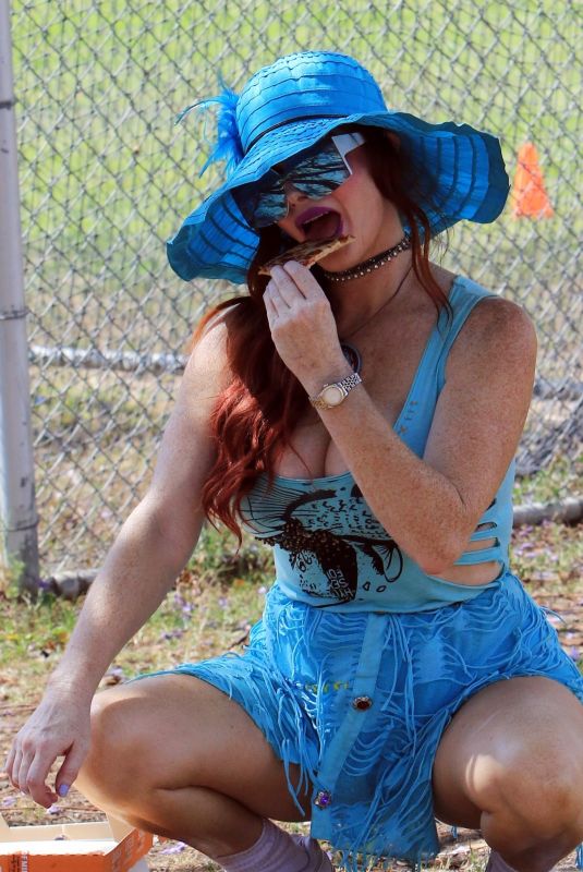 PHOEBE PRICE Out at a Park in Los Angeles 06/21/2021