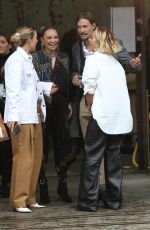 PIP EDWARDS, CLAIRE TREGONING and CAMILLA FRANKS at Afterpay Australian Fashion Week Street Style in Sydney 06/03/2021