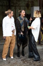 PIP EDWARDS, CLAIRE TREGONING and CAMILLA FRANKS at Afterpay Australian Fashion Week Street Style in Sydney 06/03/2021