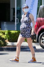 Pregnant HALSEY at Erewhon Organic Grocers in Los Angeles 06/10/2021