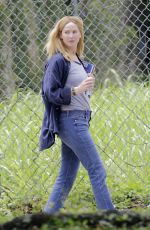 Pregnant JENNIFER LAWRENCE Films Reshoots for Red, White and Water in New Orleans 06/02/2021