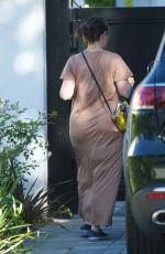 Pregnant JENNIFER LOVE HEWITT Out in Los Angeles 06/03/2021
