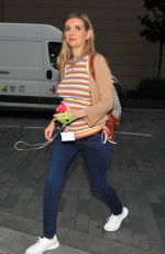 Pregnant RACHE RILEY Leaves Countdown Studios in Manchester 06/21/2021