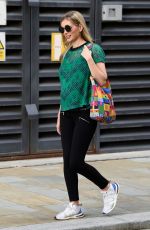 Pregnant RACHEL RILEY Leaves Countdown Studios in Salford 06/08/2021