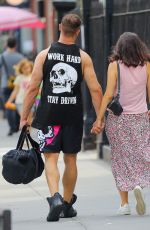 Pregnant ROXANNE PALLETT and Jason Carrion Out in New York 06/10/2021