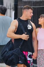 Pregnant ROXANNE PALLETT and Jason Carrion Out in New York 06/10/2021