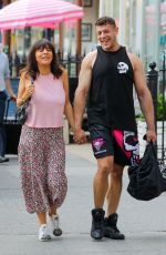 Pregnant ROXANNE PALLETT and Jason Carrion Out in New York 06/10/2021