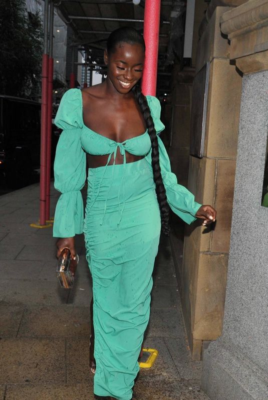 PRISCILLA ANYABU at The I Saw It First Love Island Party in Manchester 06/28/2021
