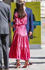 QUEEN LETIZIA OF SPAIN at Berlanguiano Luis Garcia Berlanga Opening Exhibition at Real Academia de San Fernando 06/09/2021