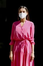 QUEEN LETIZIA OF SPAIN at Berlanguiano Luis Garcia Berlanga Opening Exhibition at Real Academia de San Fernando 06/09/2021