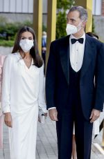QUEEN LETIZIA OF SPAIN at International Journalism Awards in Madrid 06/22/2021