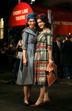 RACHEL BROSNAHAN and MARIN HINKLE on the Set of The Marvelous Mrs Maisel in New York 06/01/2021