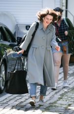 RACHEL BROSNAHAN Leaves Set of The Marvelous Mrs Maisel in New York 05/28/2021