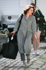 RACHEL BROSNAHAN Leaves Set of The Marvelous Mrs Maisel in New York 05/28/2021