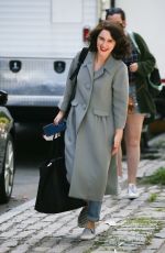 RACHEL BROSNAHAN Leaves Set of The Marvelous Mrs Maisel in New York 05/28/2021