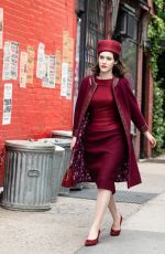 RACHEL BROSNAHAN on the Set of The Marvelous  Mrs. Maisel in New York 06/04/2021
