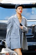 RIHANNA Out and About in New York 06/29/2021