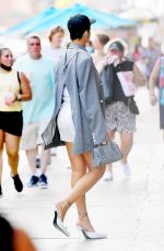 RIHANNA Out and About in New York 06/29/2021