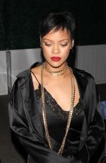 RIHANNA Out for Dinner at Delilah in West Hollywood 06/06/2021