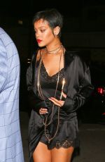 RIHANNA Out for Dinner at Delilah in West Hollywood 06/06/2021