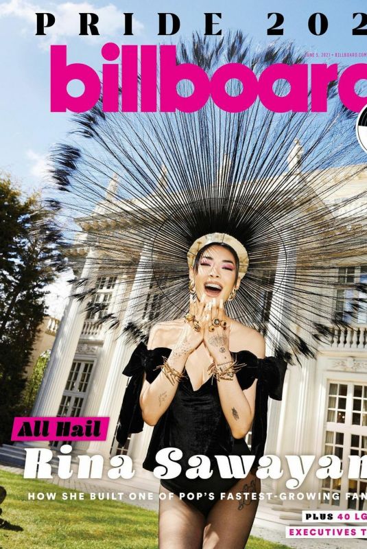 RINA SAWAYAMA in Billboard Magazine, June 2021