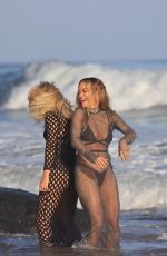 RITA ORA on the Set of Her New Music Video in Malibu 06/27/2021