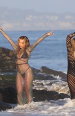RITA ORA on the Set of Her New Music Video in Malibu 06/27/2021