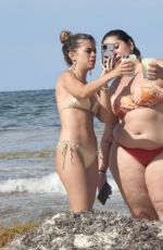 ROCIO CABALLERO CAMACHO in Bikini at a Beach in Tulum 06/02/2021