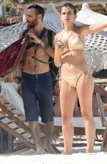 ROCIO CABALLERO CAMACHO in Bikini at a Beach in Tulum 06/02/2021