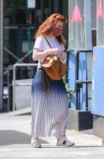 ROSE LESLIE Out and About in New York 06/25/2021