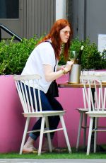 ROSE LESLIE Out for Dinner in New York 06/11/2021