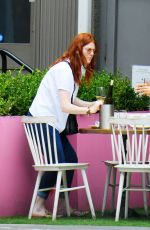 ROSE LESLIE Out for Dinner in New York 06/11/2021