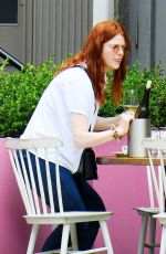 ROSE LESLIE Out for Dinner in New York 06/11/2021