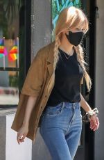 ROSEANNE PARK Leaves Couture Kids On Robertson in West Hollywood 06/25/2021