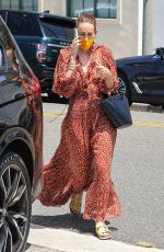 RUMER WILLIS Arrives at a Hair Salon in Beverly Hills 06/23/2021