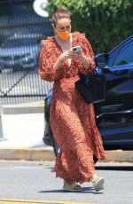 RUMER WILLIS Arrives at a Hair Salon in Beverly Hills 06/23/2021