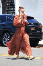 RUMER WILLIS Arrives at a Hair Salon in Beverly Hills 06/23/2021
