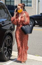 RUMER WILLIS Arrives at a Hair Salon in Beverly Hills 06/23/2021