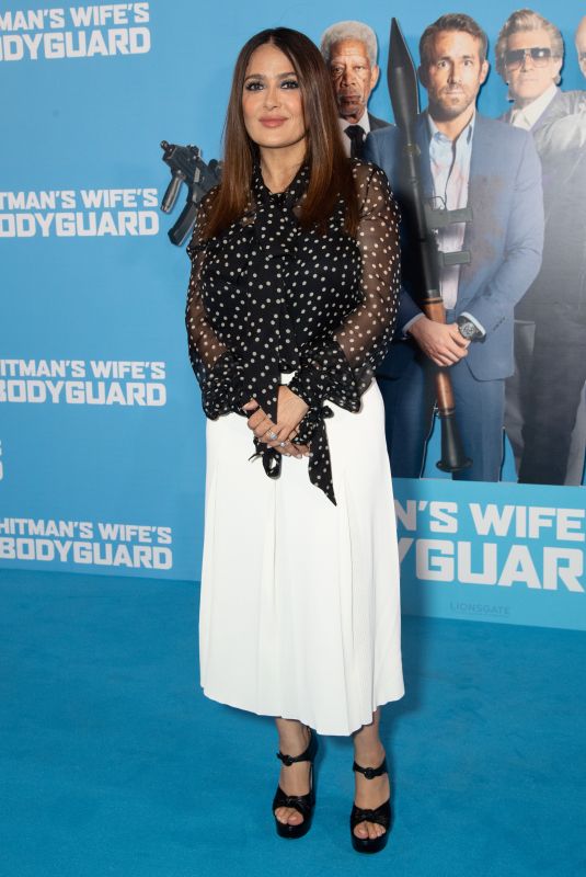 SALMA HAYEK at Hitman