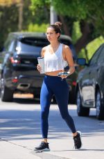 SARA SAMPAIO Arrives at Pilates Session in Los Angeles 06/01/2021